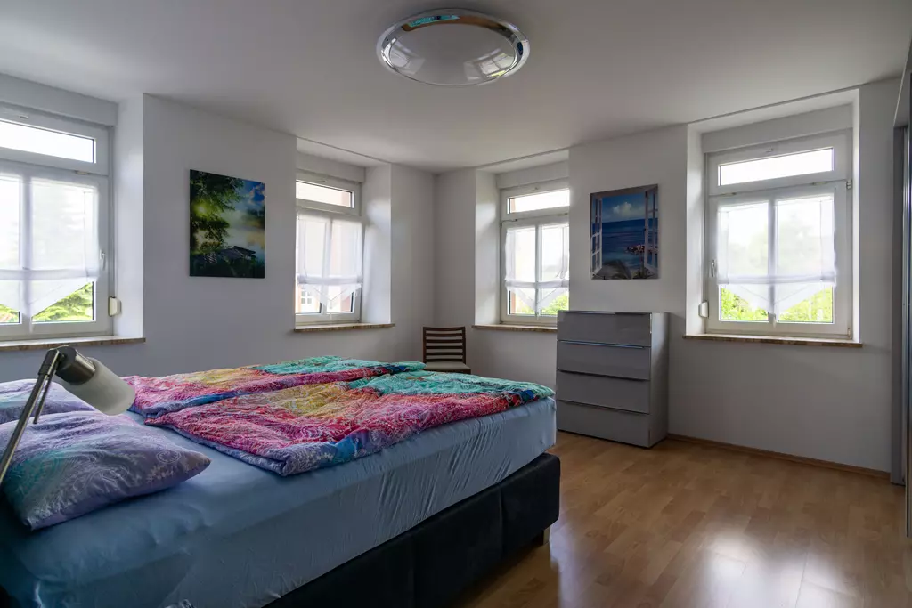 Geräumiges Schlafzimmer Erdgeschoss